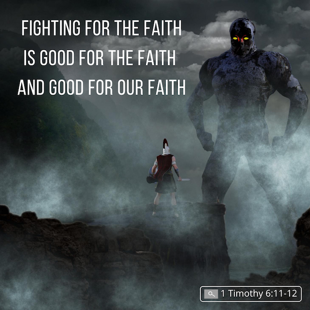 1 Timothy 6v11-12 Insta